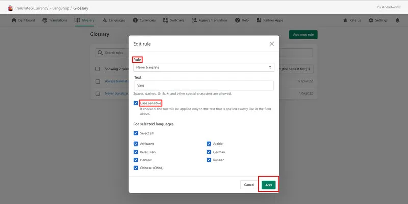 Bulk translation automation is a key offering review LangShop