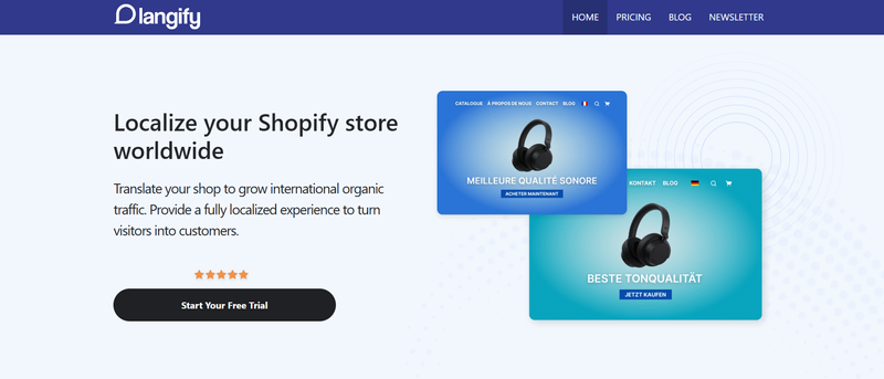 langify-homepage