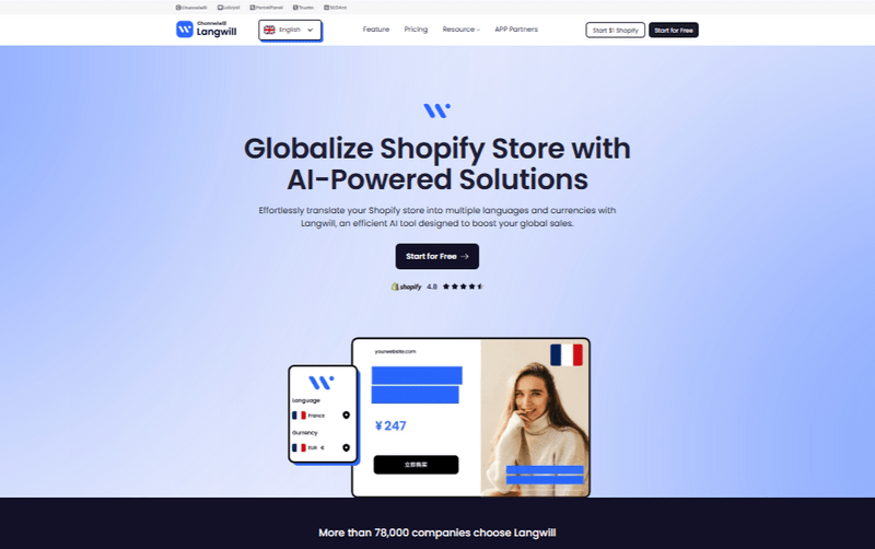 langwill-ai-powered-translation-and-currency-conversion-for-shopify-stores