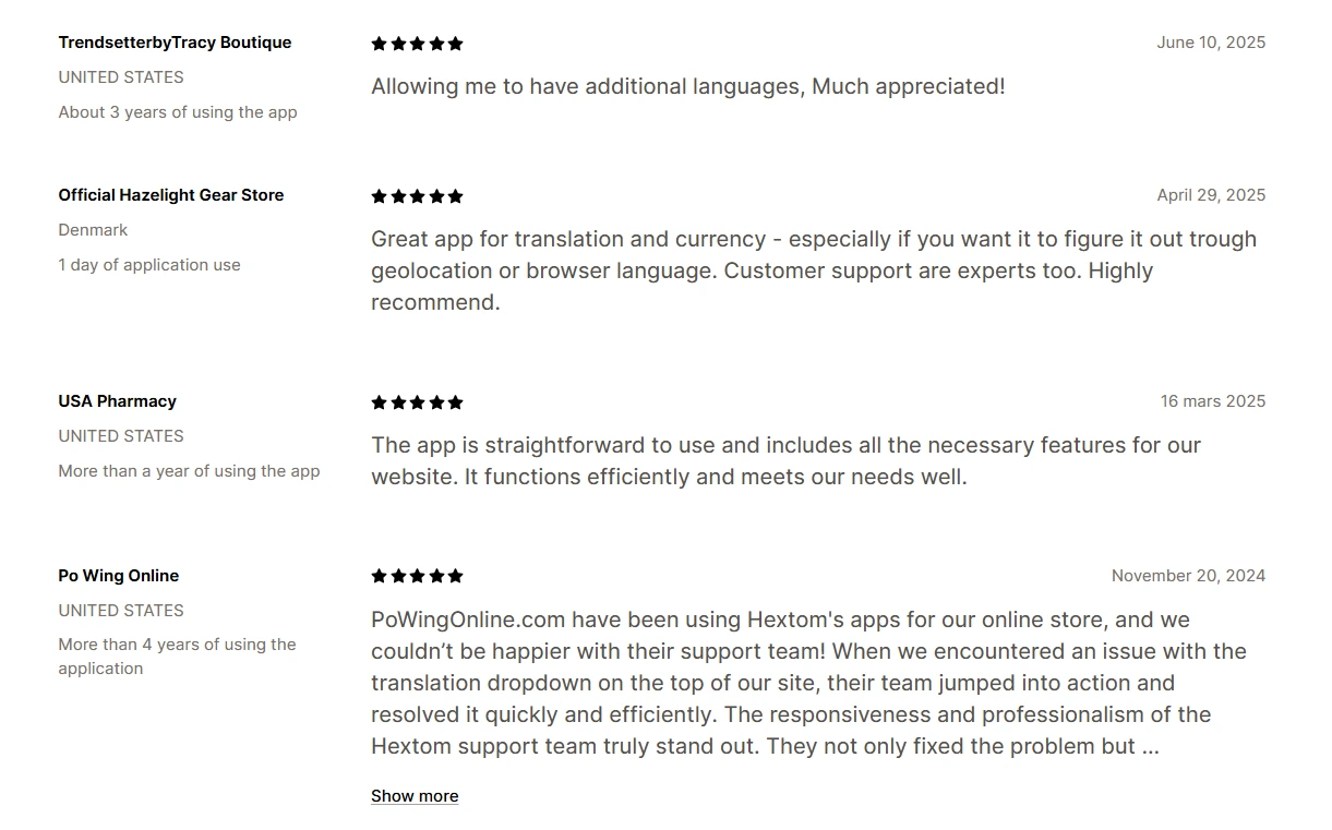 positive-reviews-on-hextom-translation-quality-and-customer-support