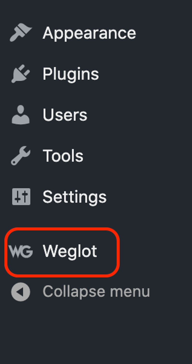 weglot-wordpress-dashboard