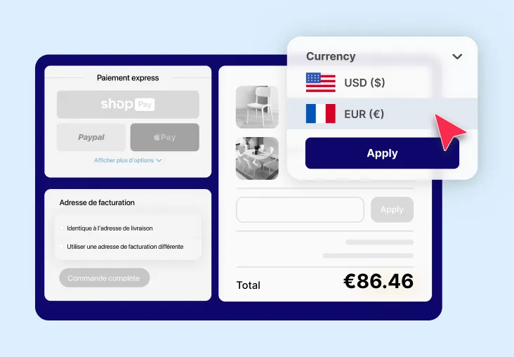 4. Accept local currencies with ease