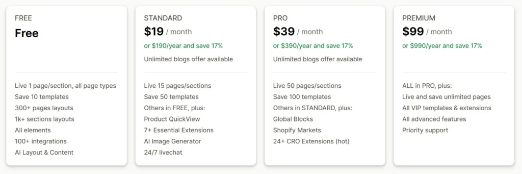 Ecomposer-pricing-plans