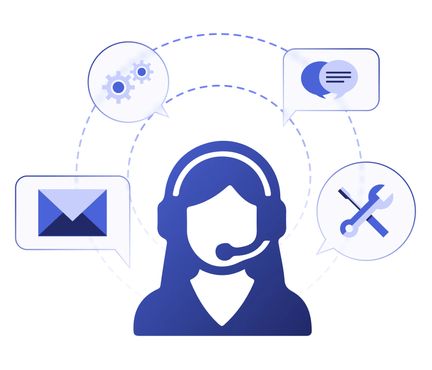 Expert support at every step