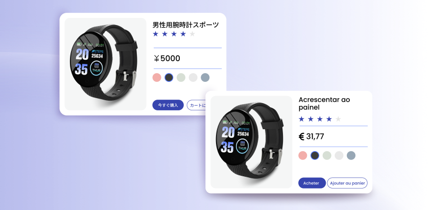 Offer global shoppers a hyper-localized experience