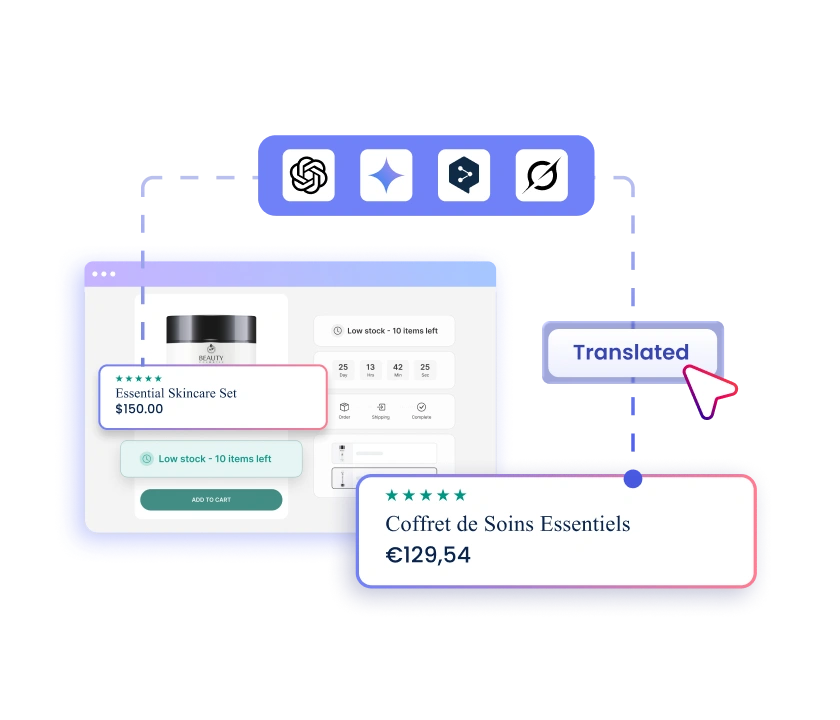 Premium translation quality