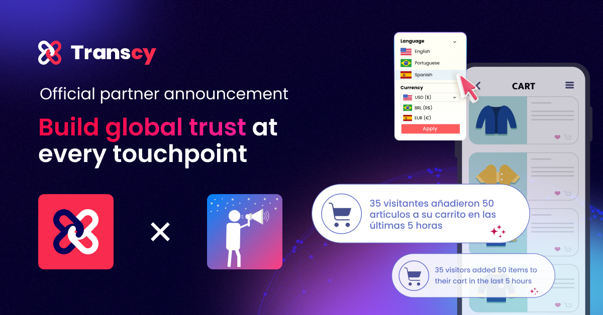 Transcy × ToastiBar: Build the Language of Trust Across Every Market Transcy × ToastiBar: Build the Language of Trust Across Every Market